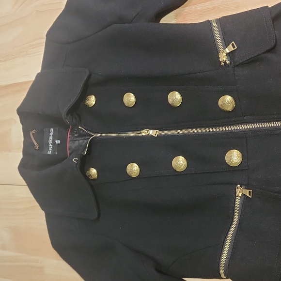 Express Black Jacket Size Large - Picture 4 of 12